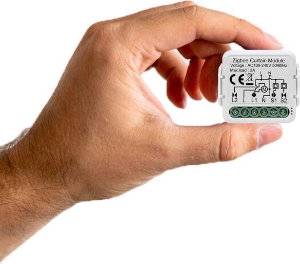 Image du produit Netplus Module de commutation à obturateur intelligent 1 canal Zigbee