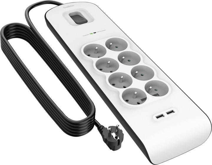 Produktbild Belkin BSV804ca2M 8 AC-Ausgänge (8 x, 4-Polig, 2 m)