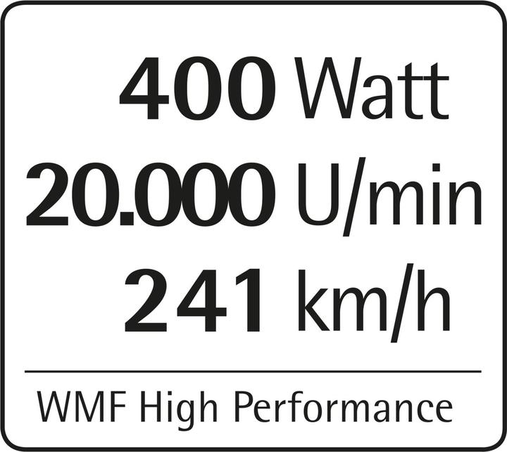 Produktbild WMF KÜCHENminis Standmixer mit Glasbehälter (400 W)