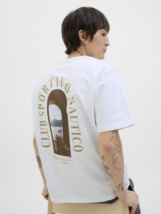 Actual product image Jack & Jones Gedruckt Rundhalsausschnitt T-shirt T-shirt (XS)