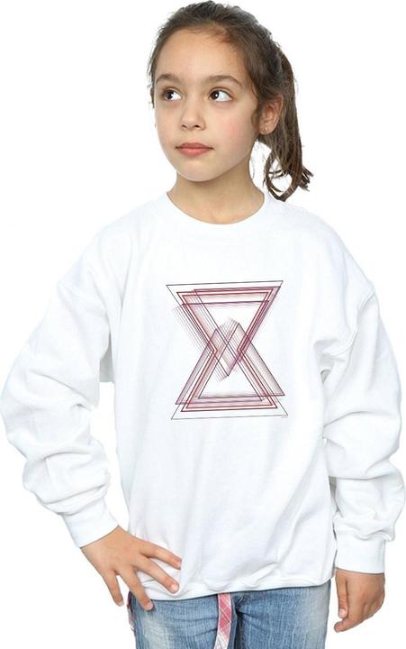 Image du produit - Sweat AVENGERS INFINITY WAR BLACK WIDOW LINES - Fille (140, 146)