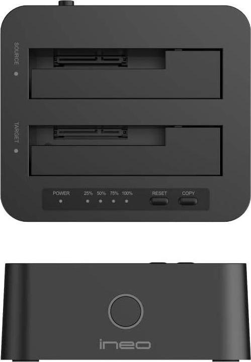Produktbild Graugear INEO Festplatten-Klonstation für 2x HDD / SSD