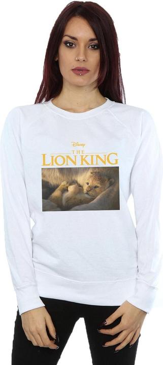 Actual product image Disney Womens/Ladies The Lion King Movie Baby Simba Photo Sweatshirt (XL)