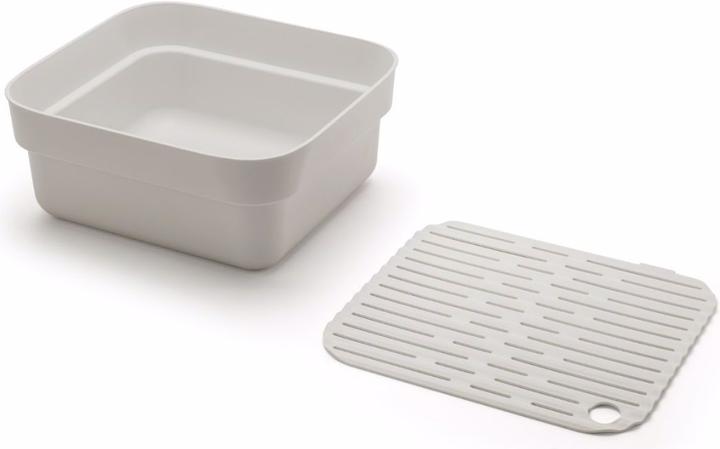 Produktbild Brabantia Waschbecken mit Abtropfboden, Grau (34.40 cm, 37.40 cm)