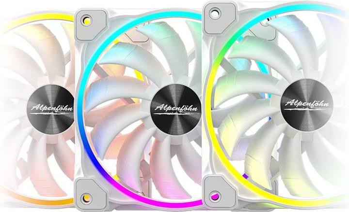 Image du produit Alpenföhn Ventilateur PWM haute vitesse ARGB Wing Boost 3 de 120 mm, triple (120 mm, 3 x)