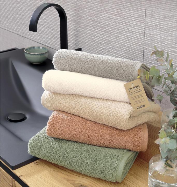 Actual product image Cawö Pure uni (50 x 100 cm)