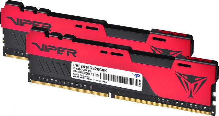 Actual product image Patriot Viper Elite II (2 x 8GB, 3200 MHz, DDR4-RAM, DIMM)