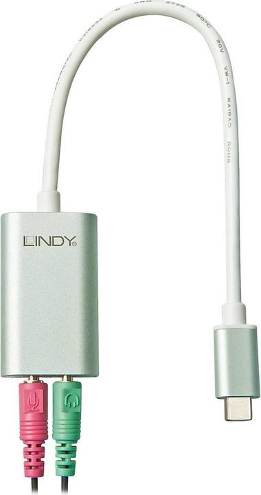 Actual product image Lindy audio converter (USB-C)