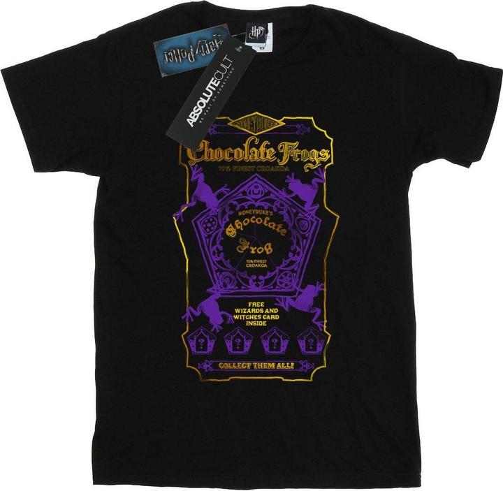 Actual product image Boys Chocolate Frogs Coloured Label T-Shirt (128)