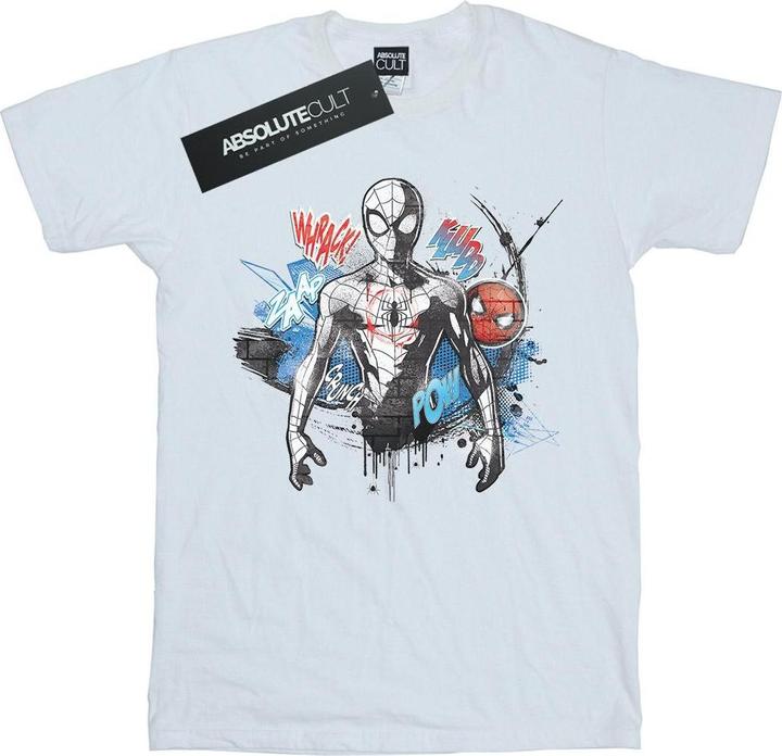 SpiderMan Graffiti Pose TShirt (M)