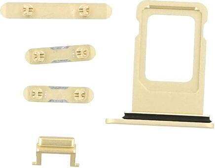 Image du produit OEM Set de boutons pour iPhone XR jaune (iPhone XR)