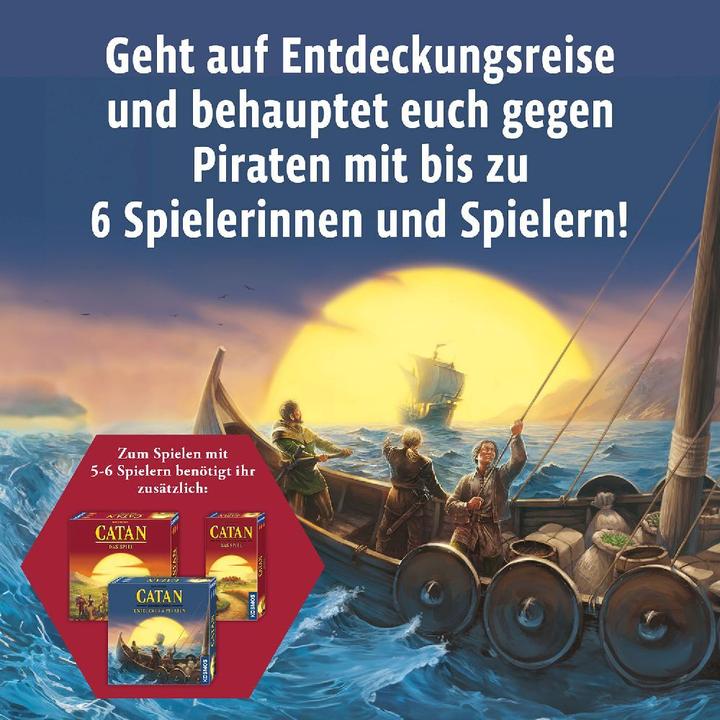 Actual product image Kosmos Catan Discoverer Supplement 5-6, d (German)