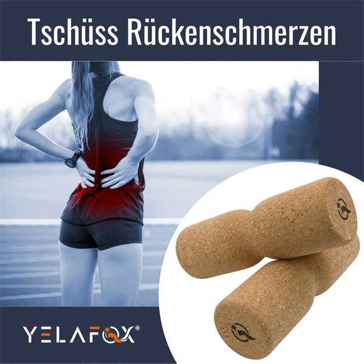 Image du produit Yelafox Rouleau de fascia avec rainure