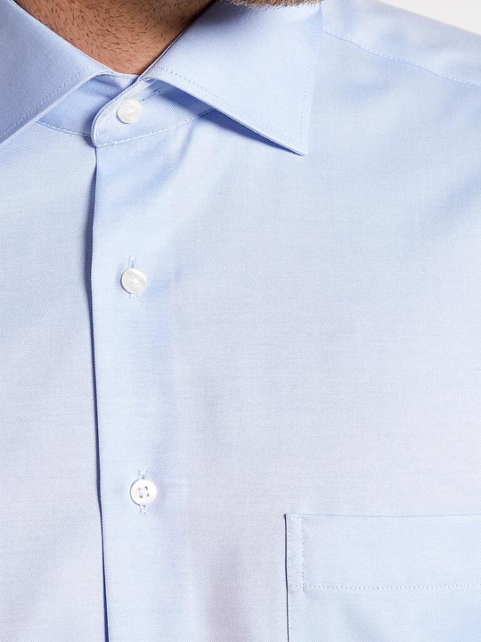 Produktbild Eterna Herrenhemd COMFORT FIT Langarm Standard BLAU Gr.45 (45)