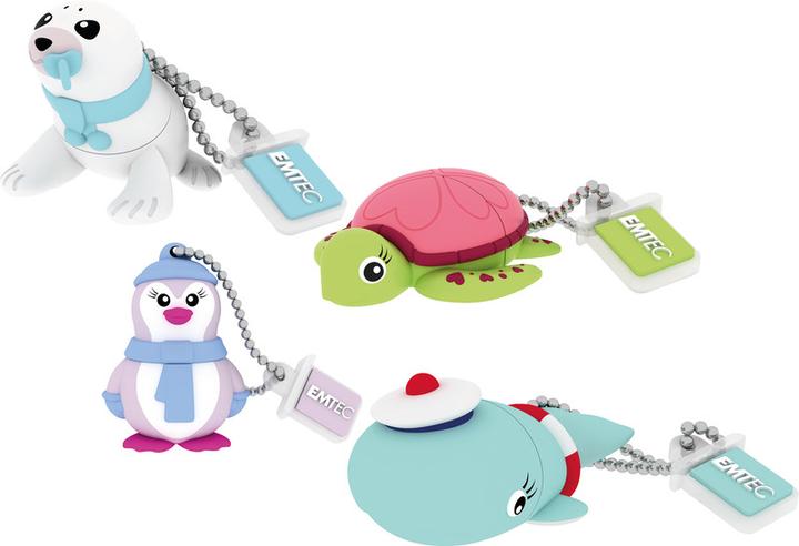 Actual product image Emtec M336 Lady Penguin (16 GB, USB-A, USB 2.0)