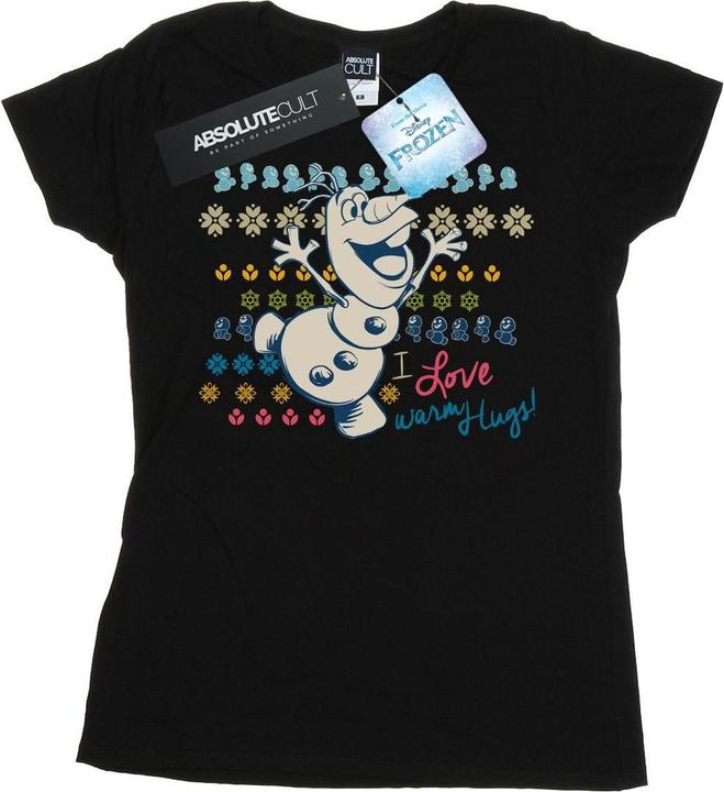 Image du produit Disney - T-shirt FROZEN LOVE WARM HUGS - Femme (M)