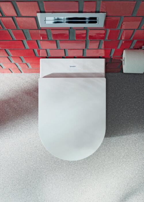 Image du produit Duravit Ensemble de toilettes suspendues ME by Starck RIMLESS blanc