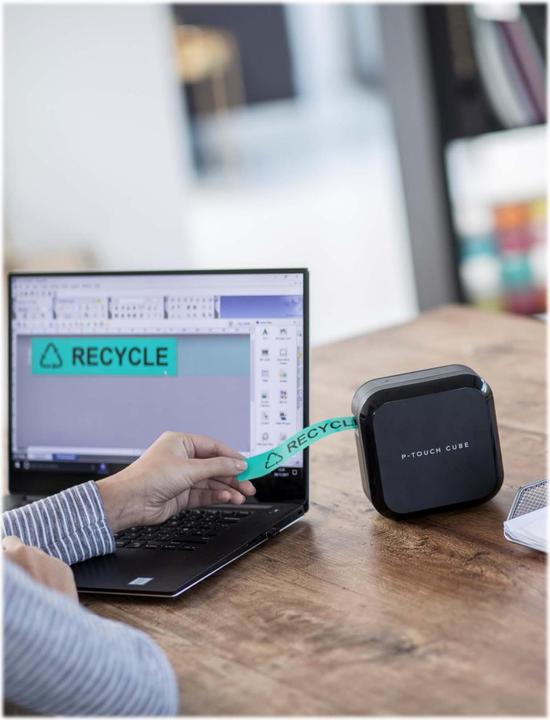 Actual product image Brother P-Touch Cube Plus PT-P710BT