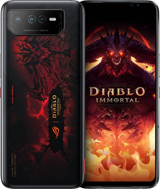 Produktbild ASUS ROG Phone 6 Diablo Immortal Edition (512 GB, Diablo Immortal Edition, 6.78", Dual SIM, 50 Mpx, 5G)