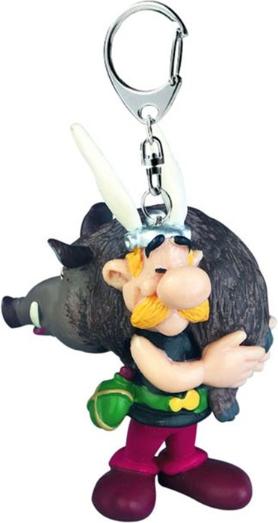 Produktbild Plastoy Asterix: Asterix Holding a Boar 12 cm Keychain