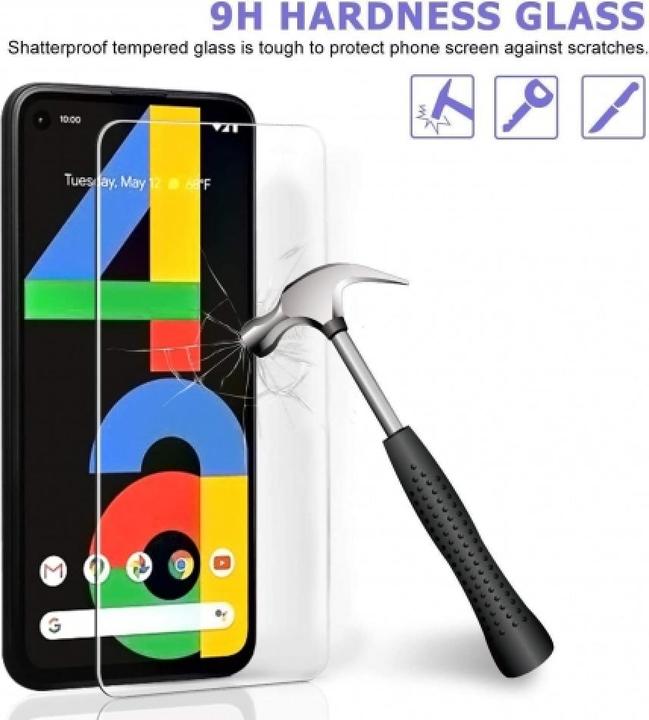 Produktbild Screenguard Google Pixel 4a 5G Panzerglas Schutzfolie Case Friendly Design (1 Stück, Google Pixel 4a 5G)