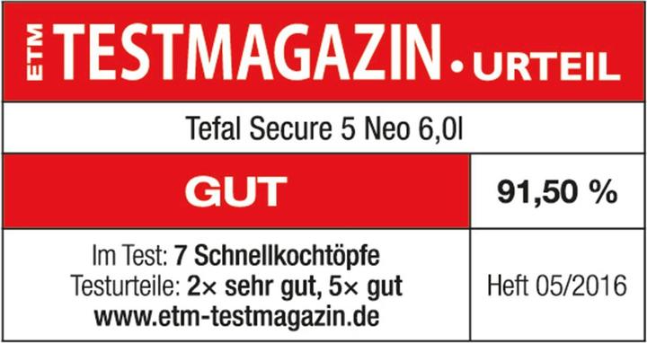 Immagine prodotto Tefal Assicurare 5 Neo (22 cm, Cucina a vapore, Acciaio inossidabile)