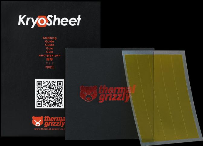 Image du produit Thermal Grizzly KryoSheet 44x37 mm (0.20 mm)