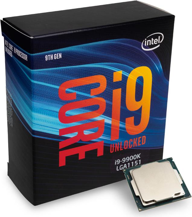 Actual product image Intel Core i9-9900K (LGA 1151, 3.60 GHz, 8 -Core)
