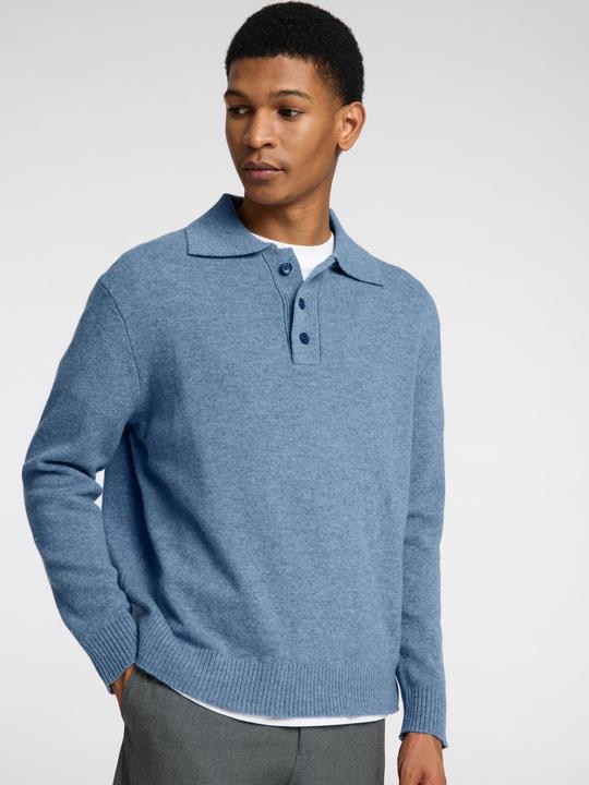 Immagine prodotto Selected Homme 100% Woll Polohemd aus Strick (XXL)