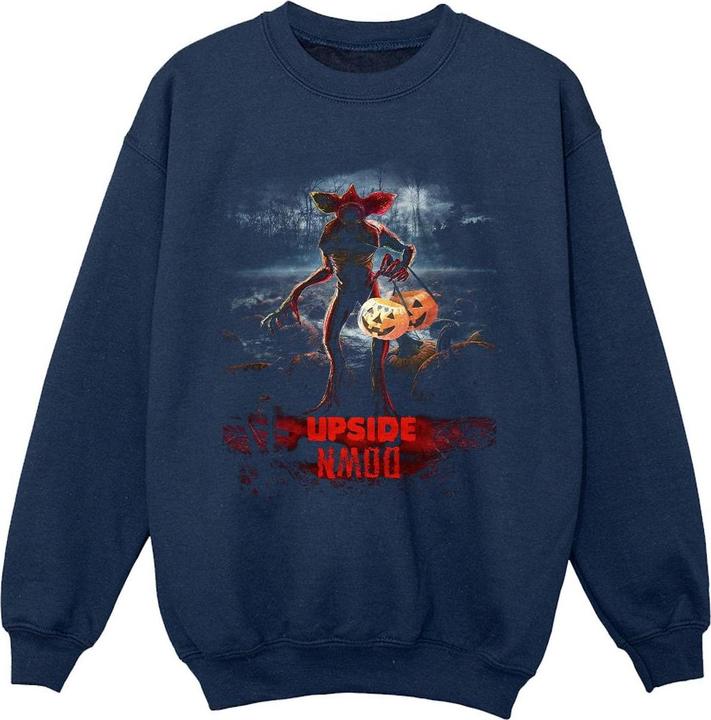 Image du produit Netflix - Sweat STRANGER THINGS PUMPKIN UPSIDE DOWN - Fille (152, 158)