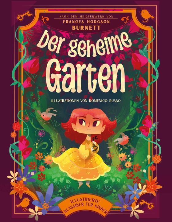 Immagine prodotto Der geheime Garten (Illustrierte Kinderbuchklassiker) (Tedesco, Sabine Werner, I bambini della Stella Bianca, Domenico Russo, 2024)