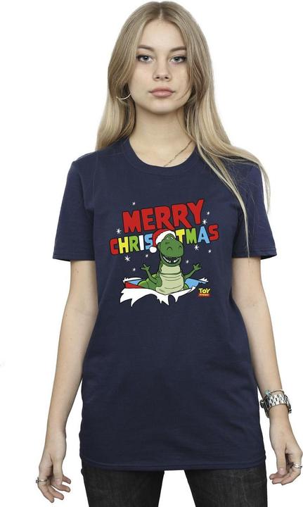Produktbild Disney Toy Story Rex Christmas Burst TShirt (S)