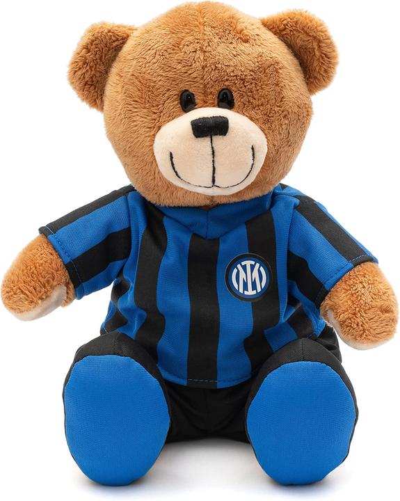 Image du produit interBär Ours en peluche avec logo Inter FC (24 cm)