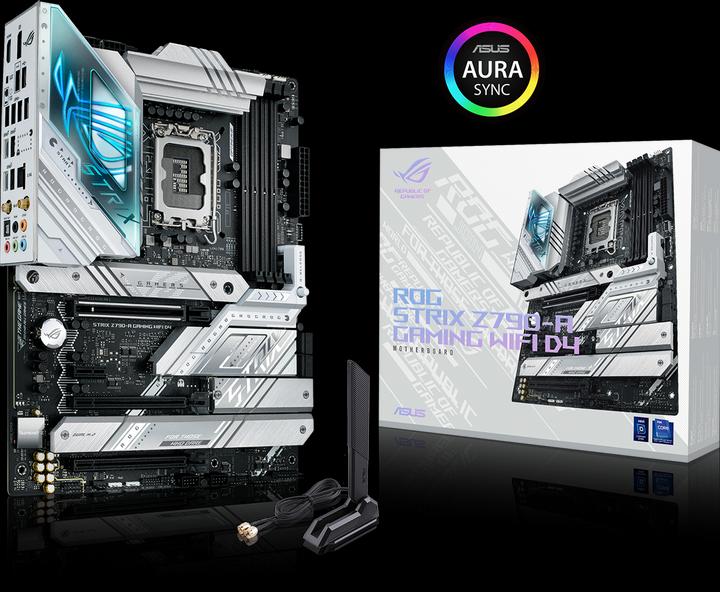 Produktbild ASUS ROG Strix Z790-A Gaming Wifi D4 (LGA 1700, Intel Z790, ATX)