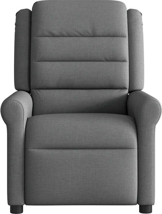 Immagine prodotto VidaXL Sedia da massaggio elettrica in tessuto grigio scuro