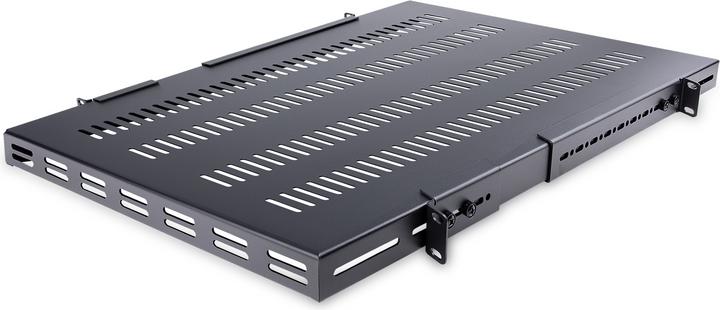 StarTech 1 HE verstellbarer Schwerlast Fachboden für Server Rack/ Schrank bis 113 Kg - Fachboden Serversch...