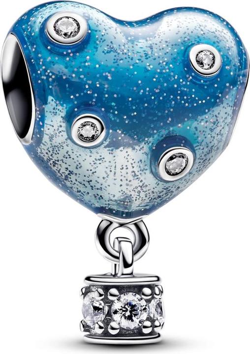 Pandora Charm (Leder, Silber 925)