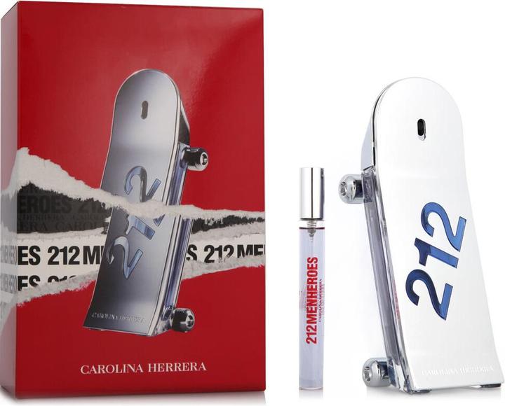 Image du produit Carolina Herrera 212 Men Heroes Forever Young EDT 90 ml + EDT MINI 10 ml (man) (Eau de toilette, 90 ml)