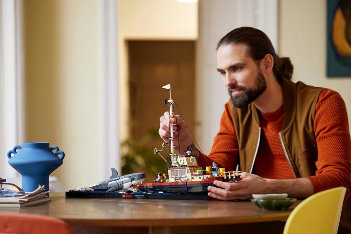 Productafbeelding LEGO De grote witte haai (21350, LEGO Ideeën, LEGO Zeldzame Sets)