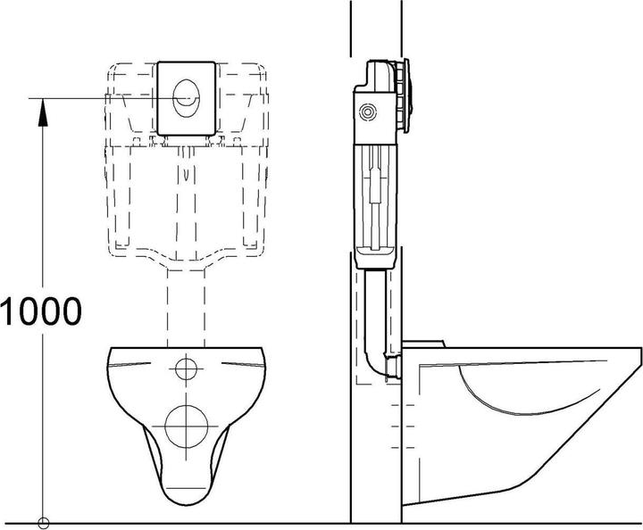Actual product image Grohe Skate Air cover plate