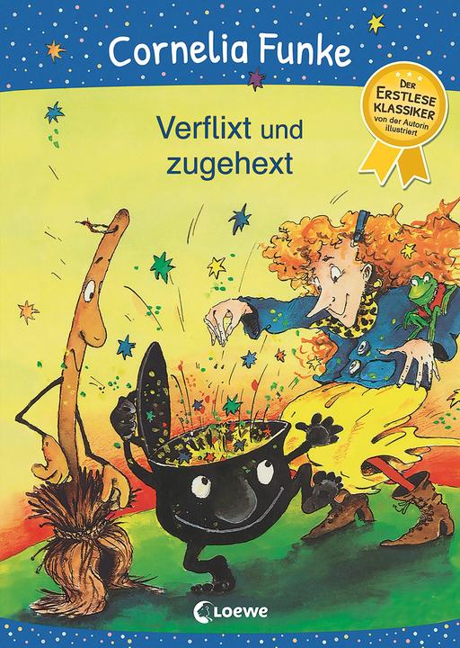 Image du produit Verflixt und zugehext (Allemand, Loewe Première lecture en autonomie, Cornelia Funke, 2022)