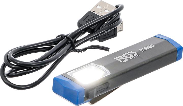 Actual product image BGS COB-LED Aluminum Mini Handheld Lamp (300 lm)