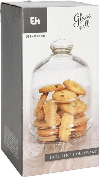 Actual product image Casativo Candy jar with lid, 14 x 20,5 cm