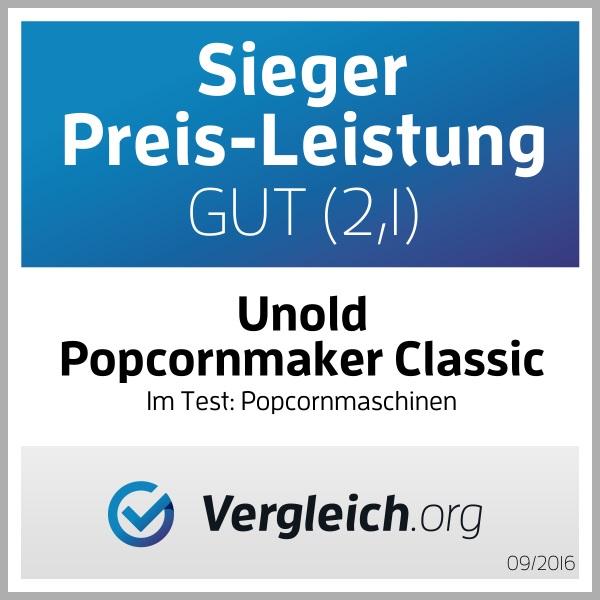 Energie-Label Unold Popcorn Maker Classic