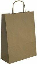 Actual product image Agipa Paper carrier bag - made of kraft paper, groá, brown (1 Piece)