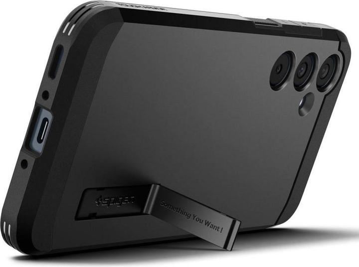 Produktbild Spigen Tough Armor Sam A35 5G czarny/black ACS07517 (Samsung Galaxy A35)