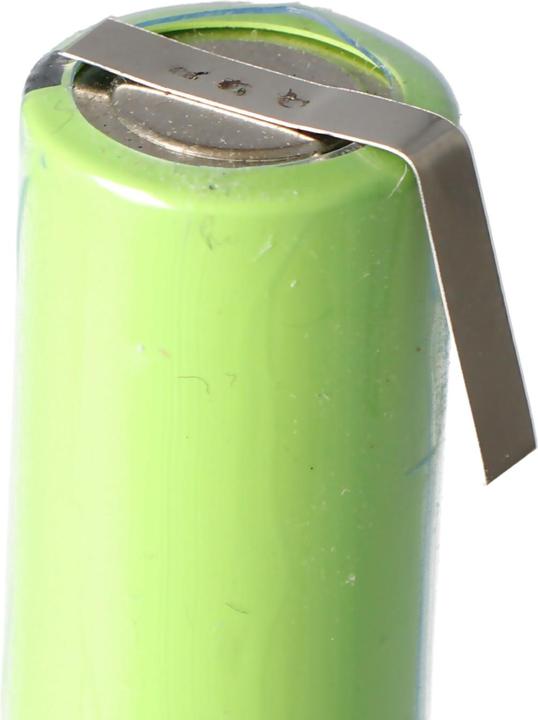 Produktbild AccuCell Akku NiMH 2,4 Volt, 58x14,5mm für Zahnbürsten (1 Stk., 750 mAh)