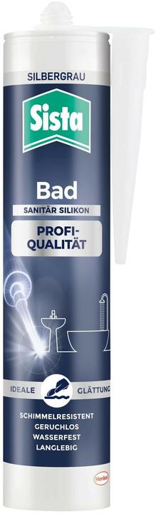 Image du produit Sista Salle de bain Qualité professionnelle Silicone gris argenté (0.46 kg, Gris argenté, 280 ml)