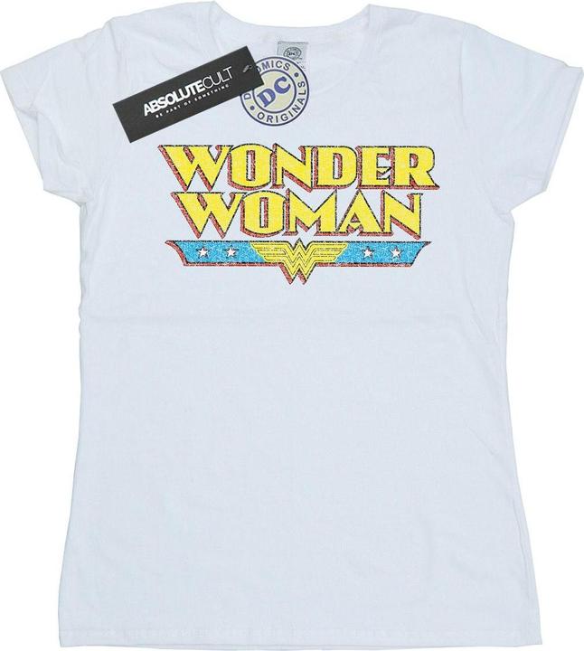 Immagine prodotto Wonder Woman Crackle Logo Maglietta Donna (M)