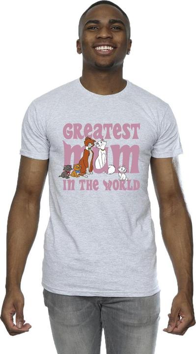 Actual product image Disney Mens The Aristocats Greatest Mum T-Shirt (XXL)